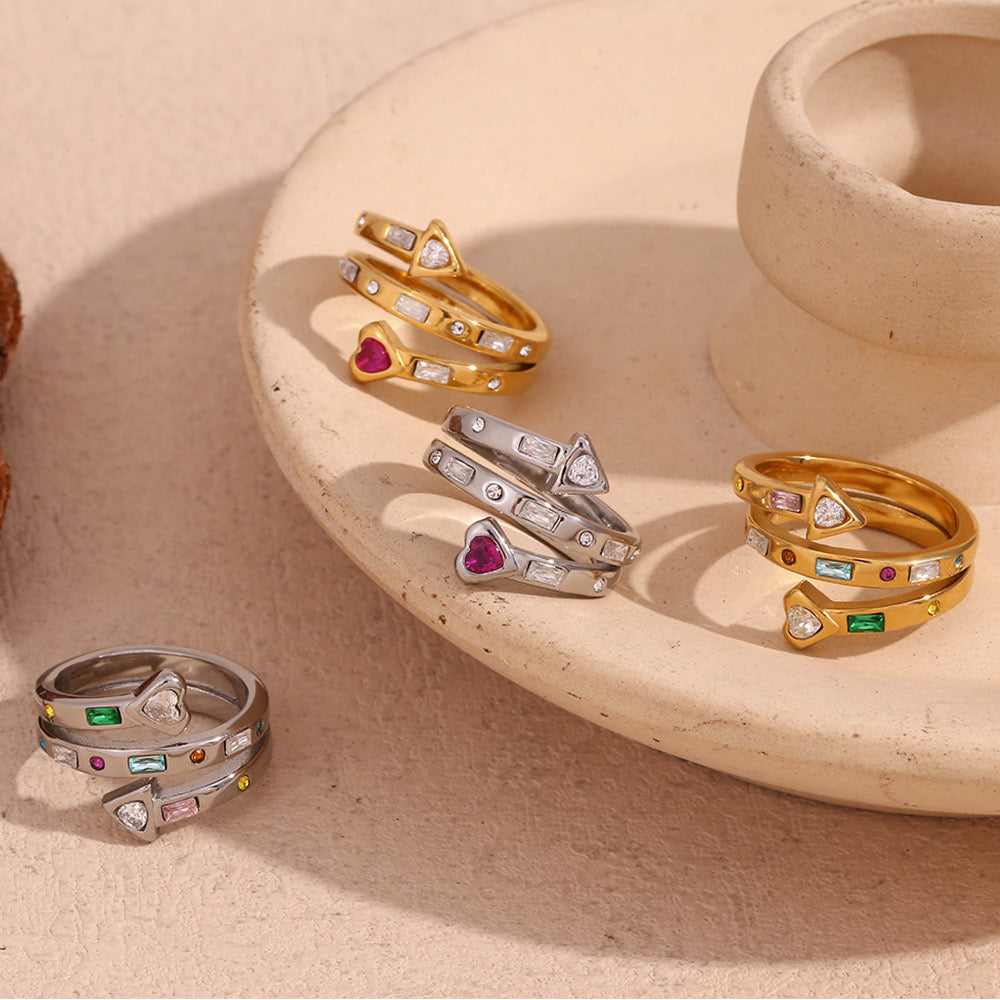 Jones Hearty color rings