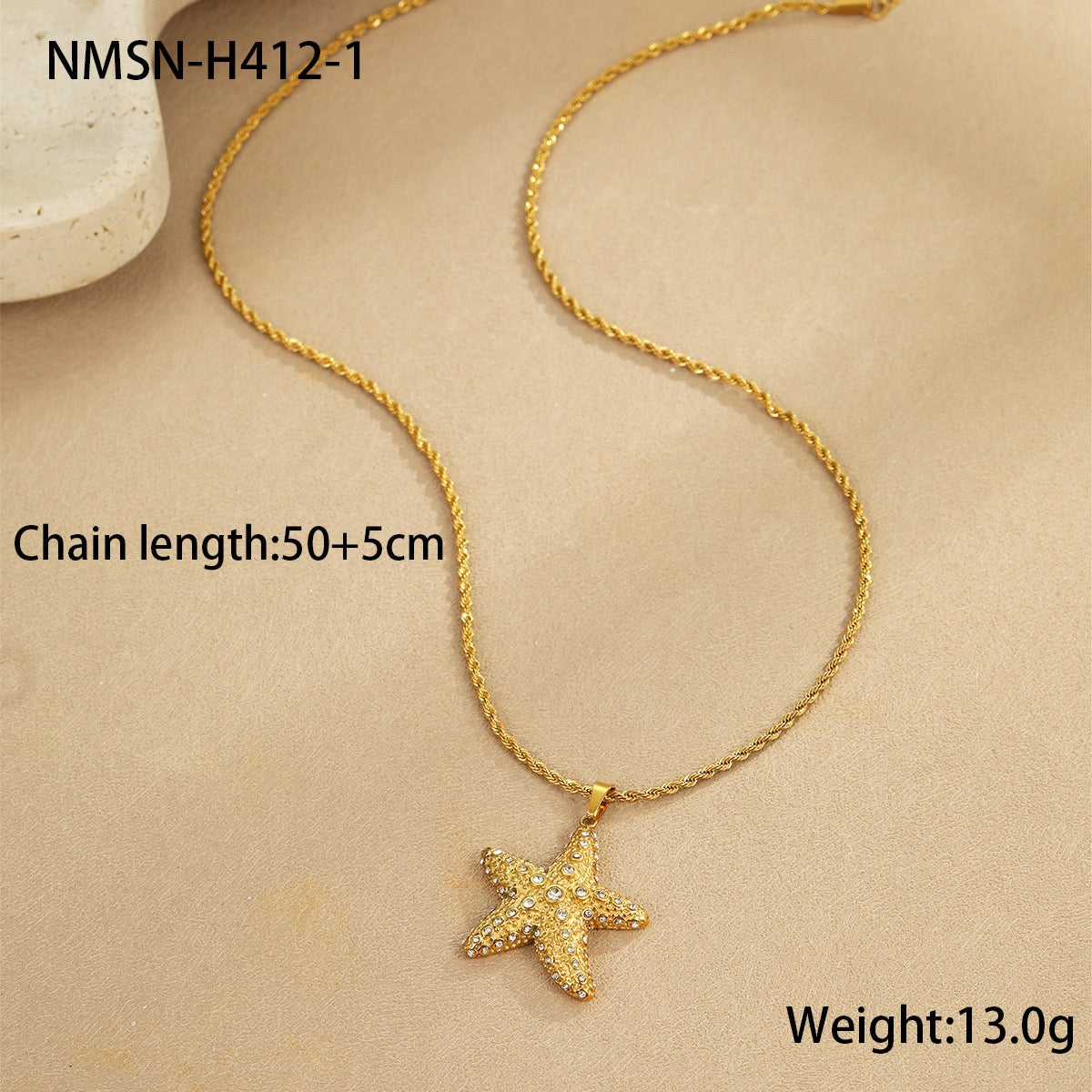 Diamondy starfish set