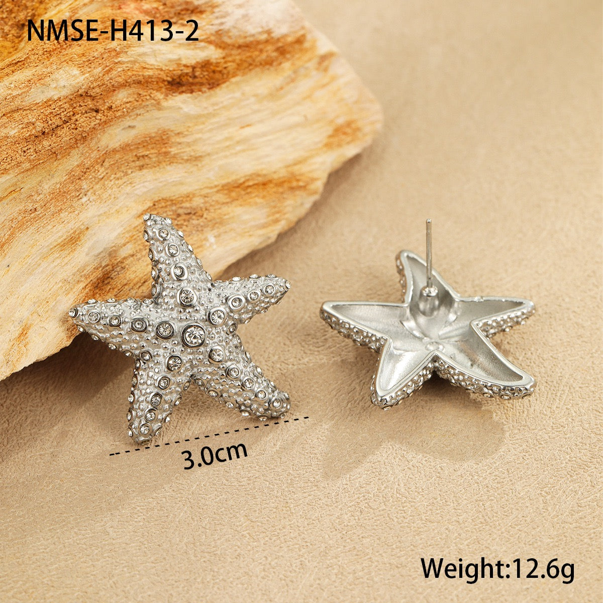 Diamondy starfish set