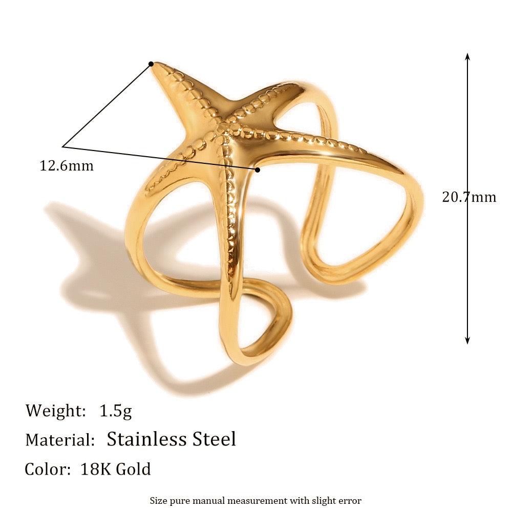 Boney starfish rings