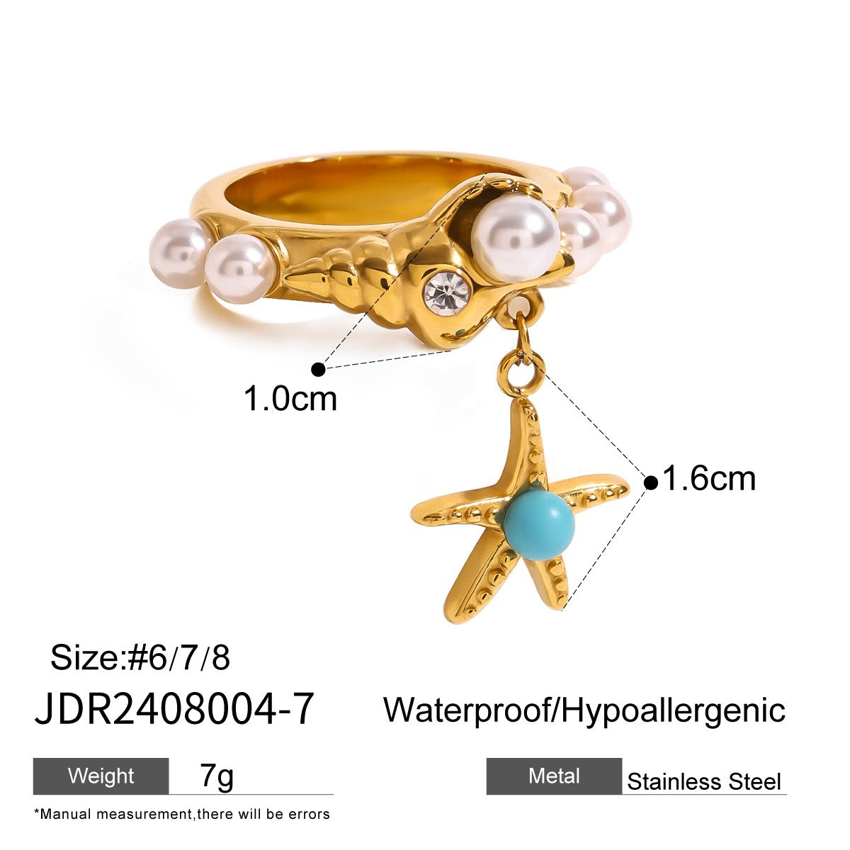 Dangling pendant rings