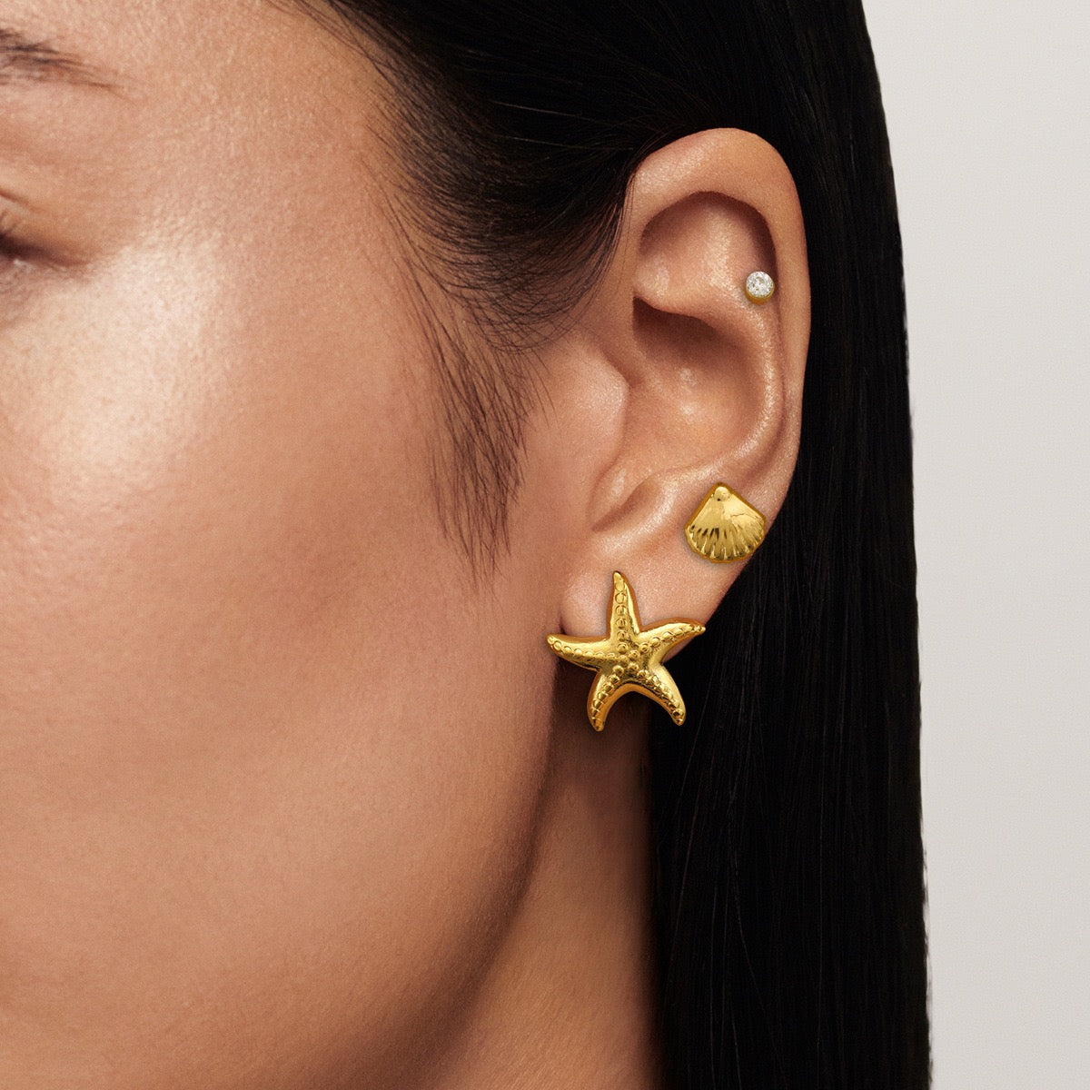 Glen Bondi stacking earrings set