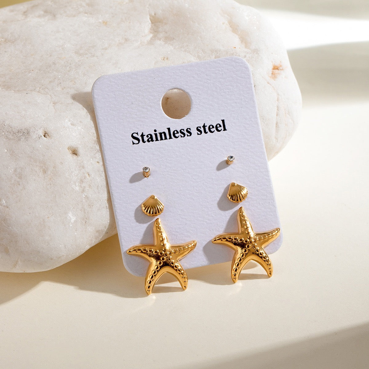 Glen Bondi stacking earrings set