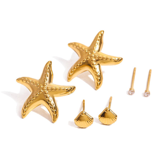 Glen Bondi stacking earrings set