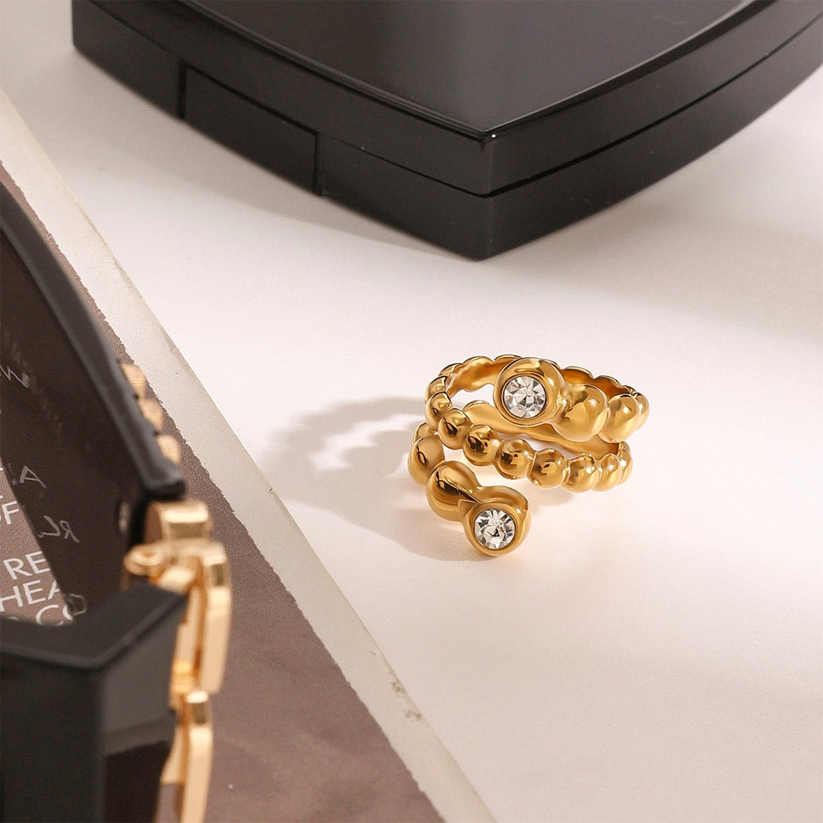 Bright Sunday rings collection