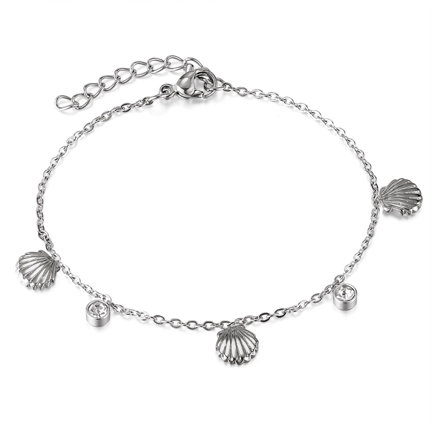 Dainty shell bracelets