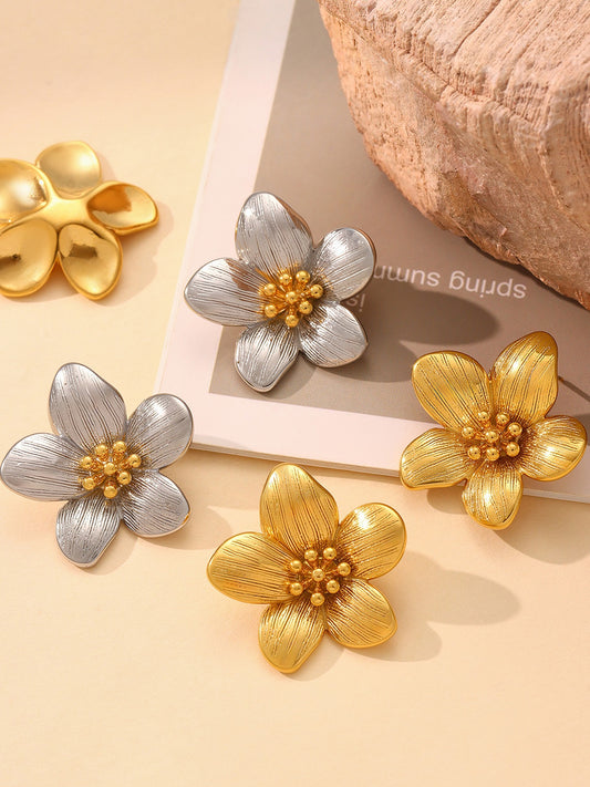 Nancy flower earrings