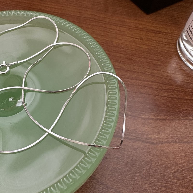 Sterling silver dainty necklace