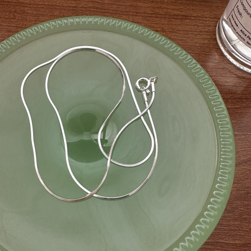 Sterling silver dainty necklace