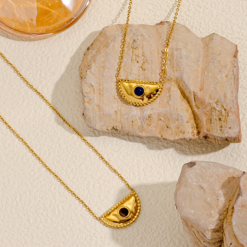 Half moon necklace