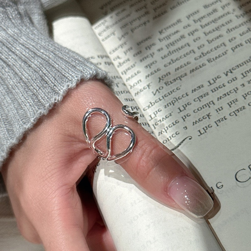 Sterling silver open ring