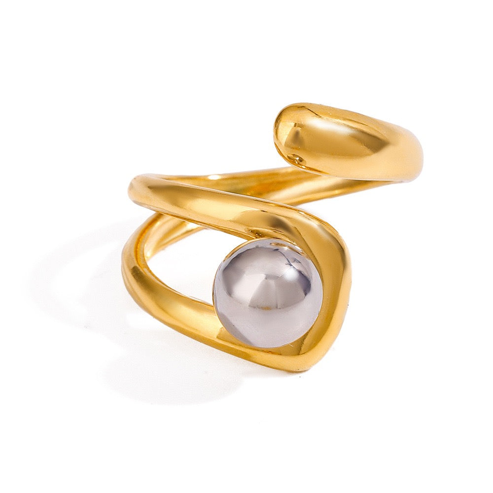 Bailey mix metal ring