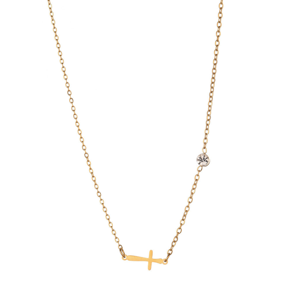 Itzel Classic zircon necklace
