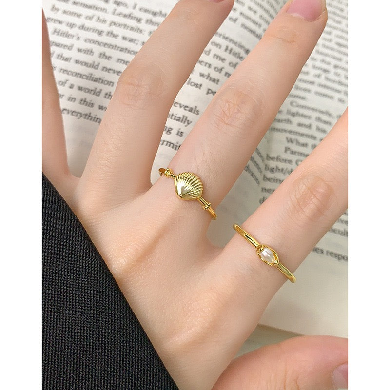 Ankita shell ring
