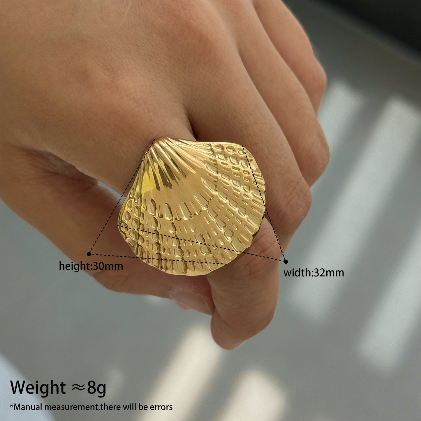 Big starfish and shell set