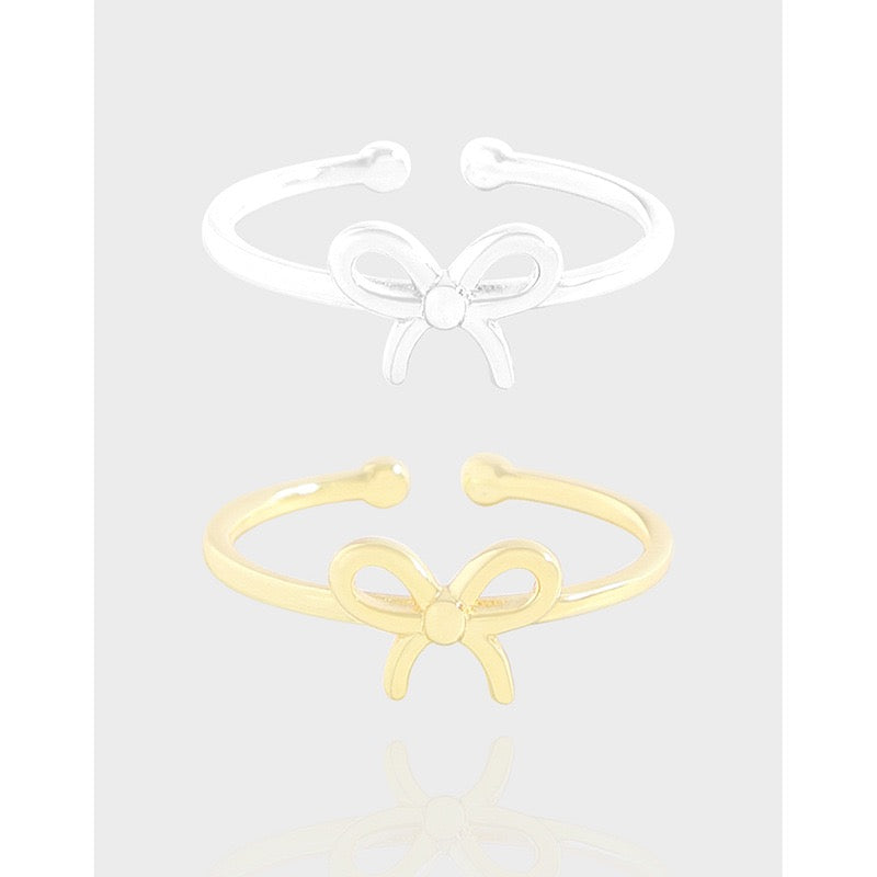Shanae dainty bow rings