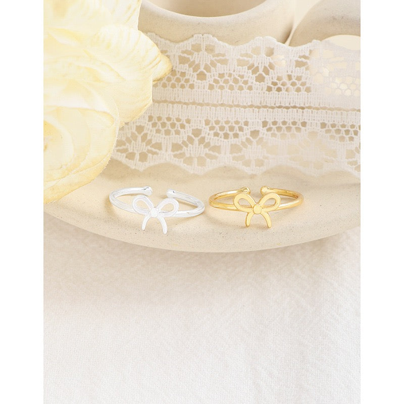 Shanae dainty bow rings