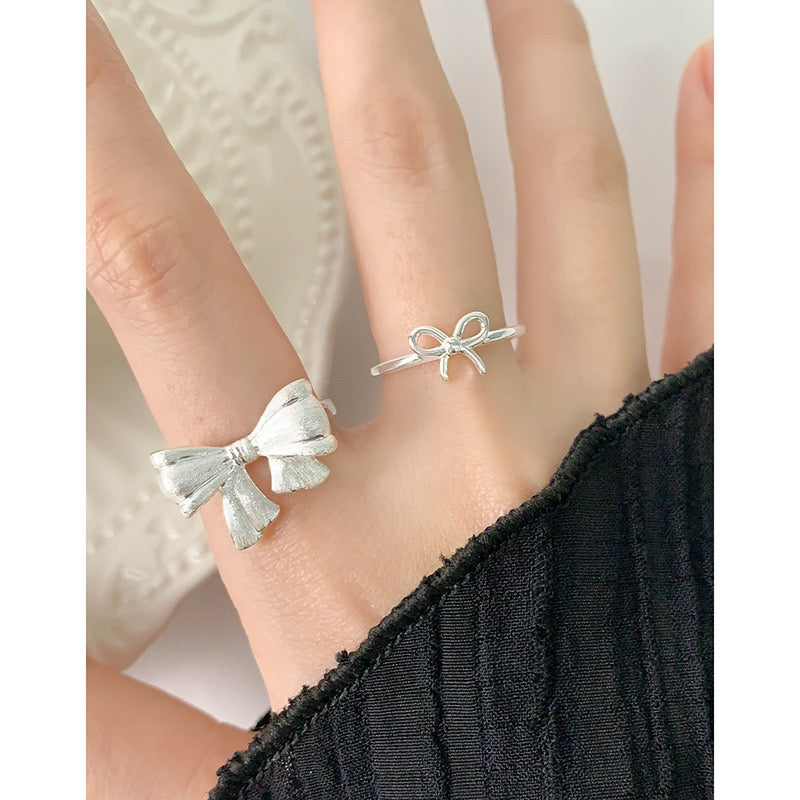 Shanae dainty bow rings