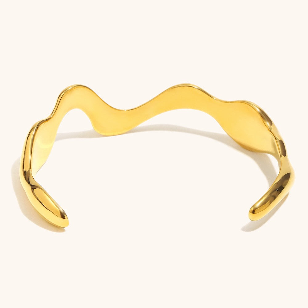 Bondi windy wave bangles