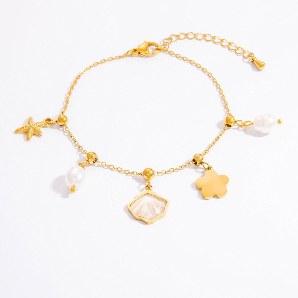 Kevin Bondi summer ocean charm bracelets