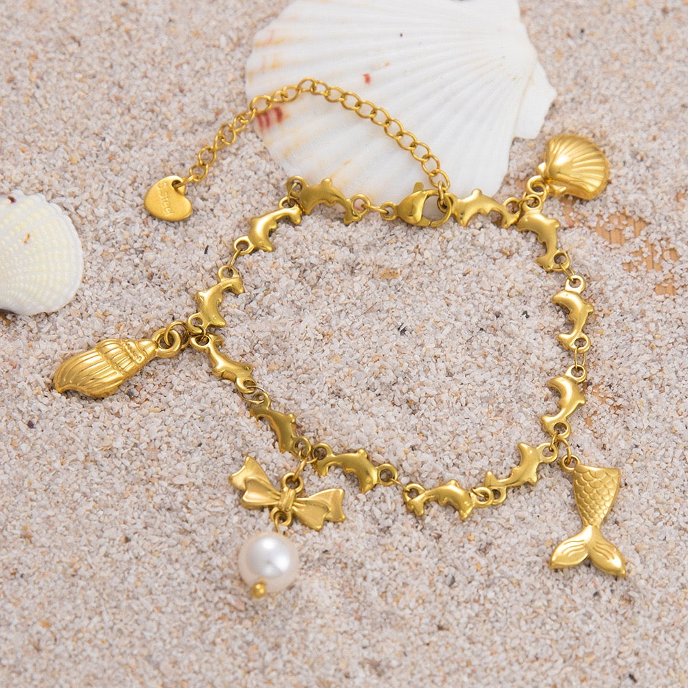 Bondi Scarlett summer ocean charm bracelets