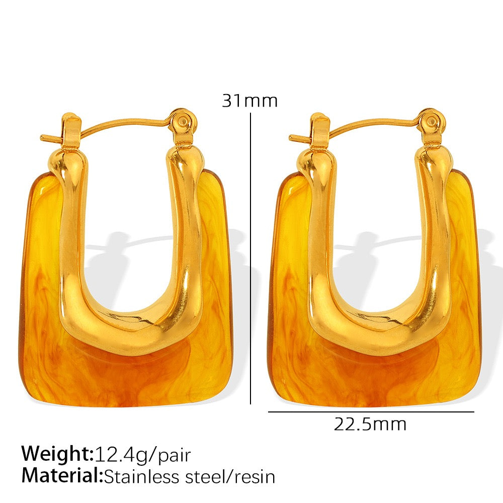 Jolin Dream Resin hoops