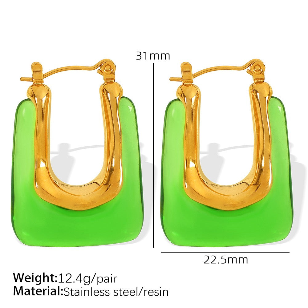 Jolin Dream Resin hoops