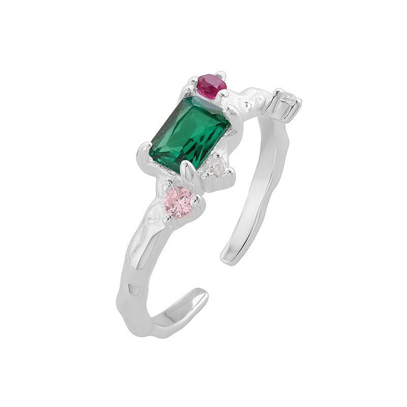 Green rock sugar ring