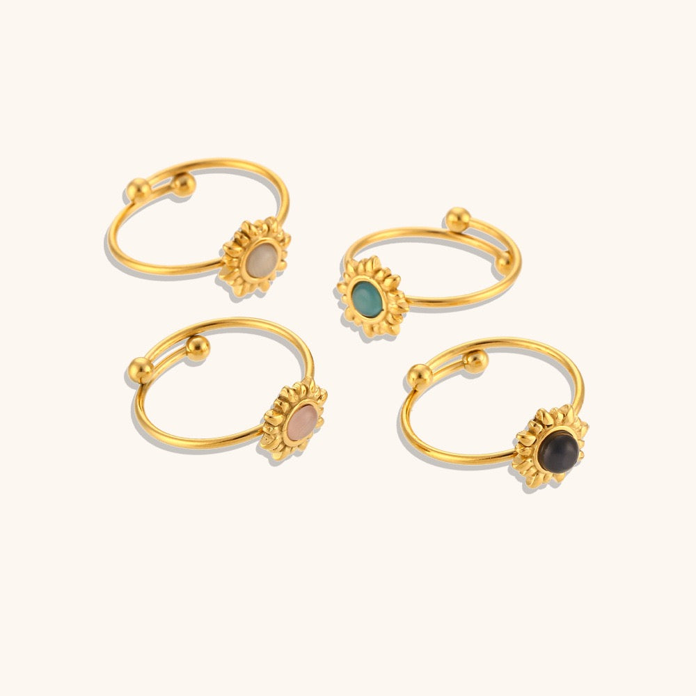 Alaska cateye sun rings