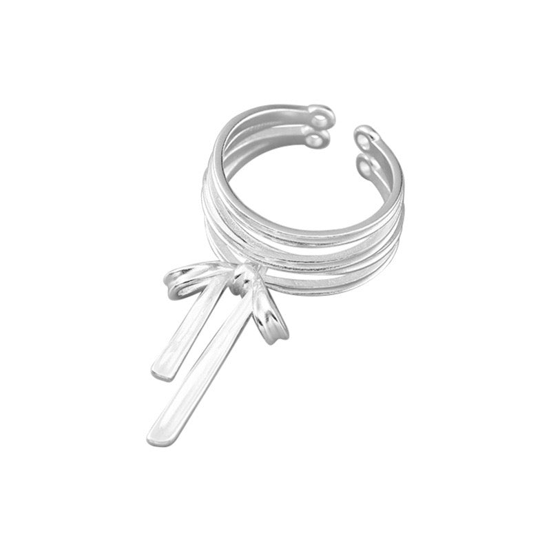 Hilaia Bow Silver ring