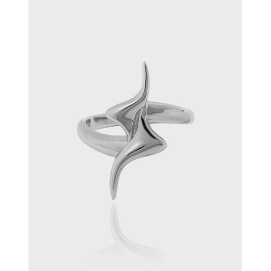 Star sliver ring