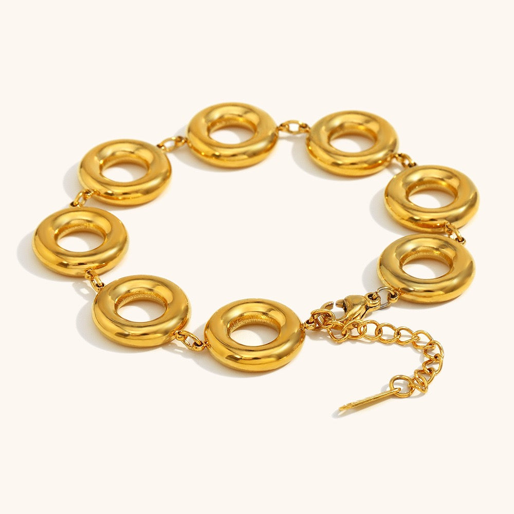 Round hoops bracelet