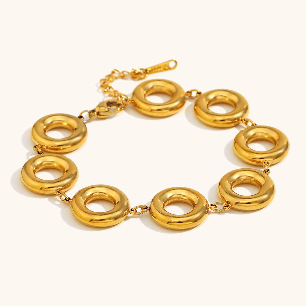 Round hoops bracelet