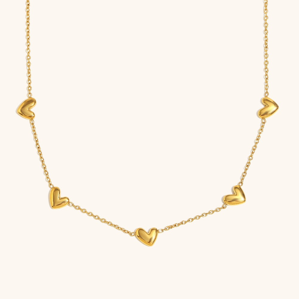 Dainty heart necklace
