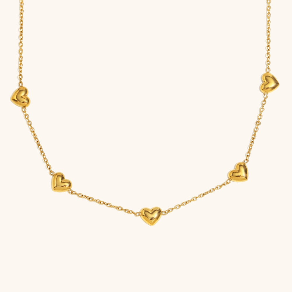 Dainty heart necklace