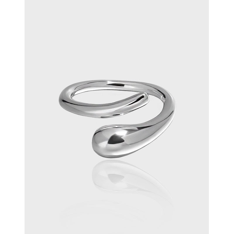 Sterling silver statement ring