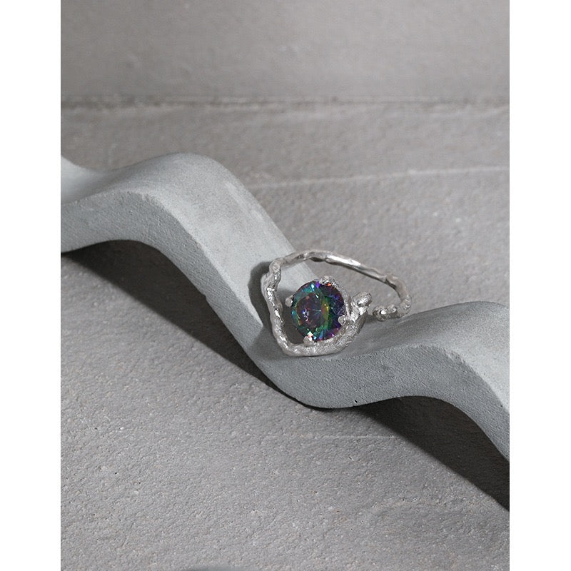 Topa sterling silver ring