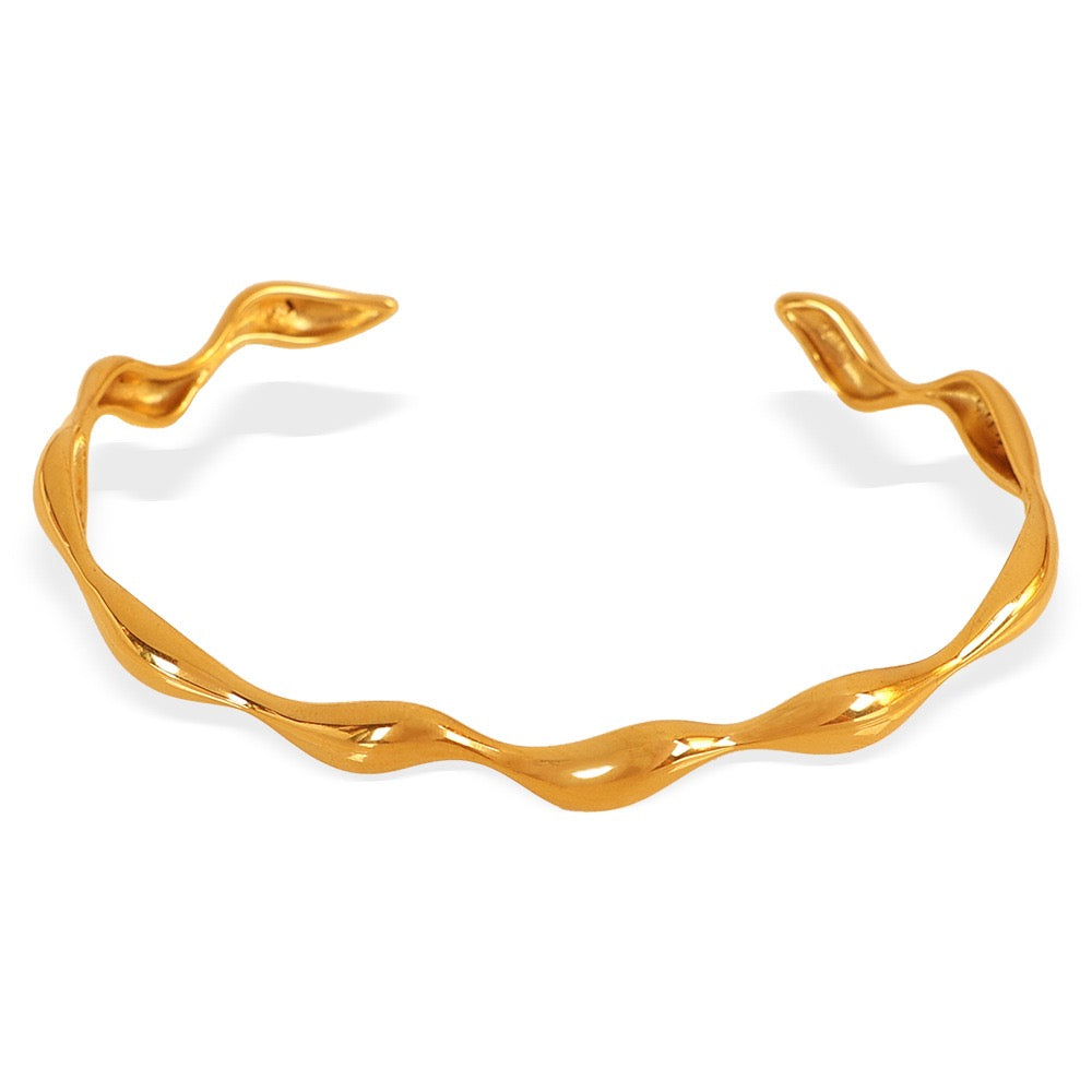 Mini wave bangles