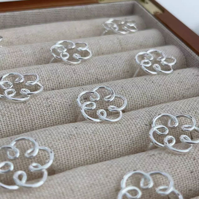 Jennie Twisted rose ring