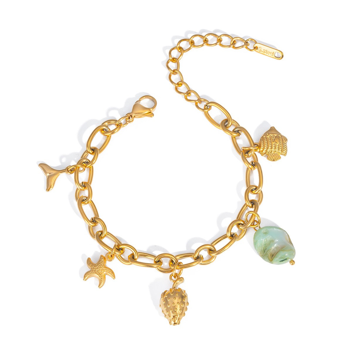 Ocean charm bracelets