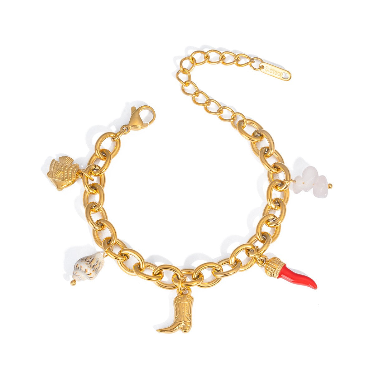 Ocean charm bracelets