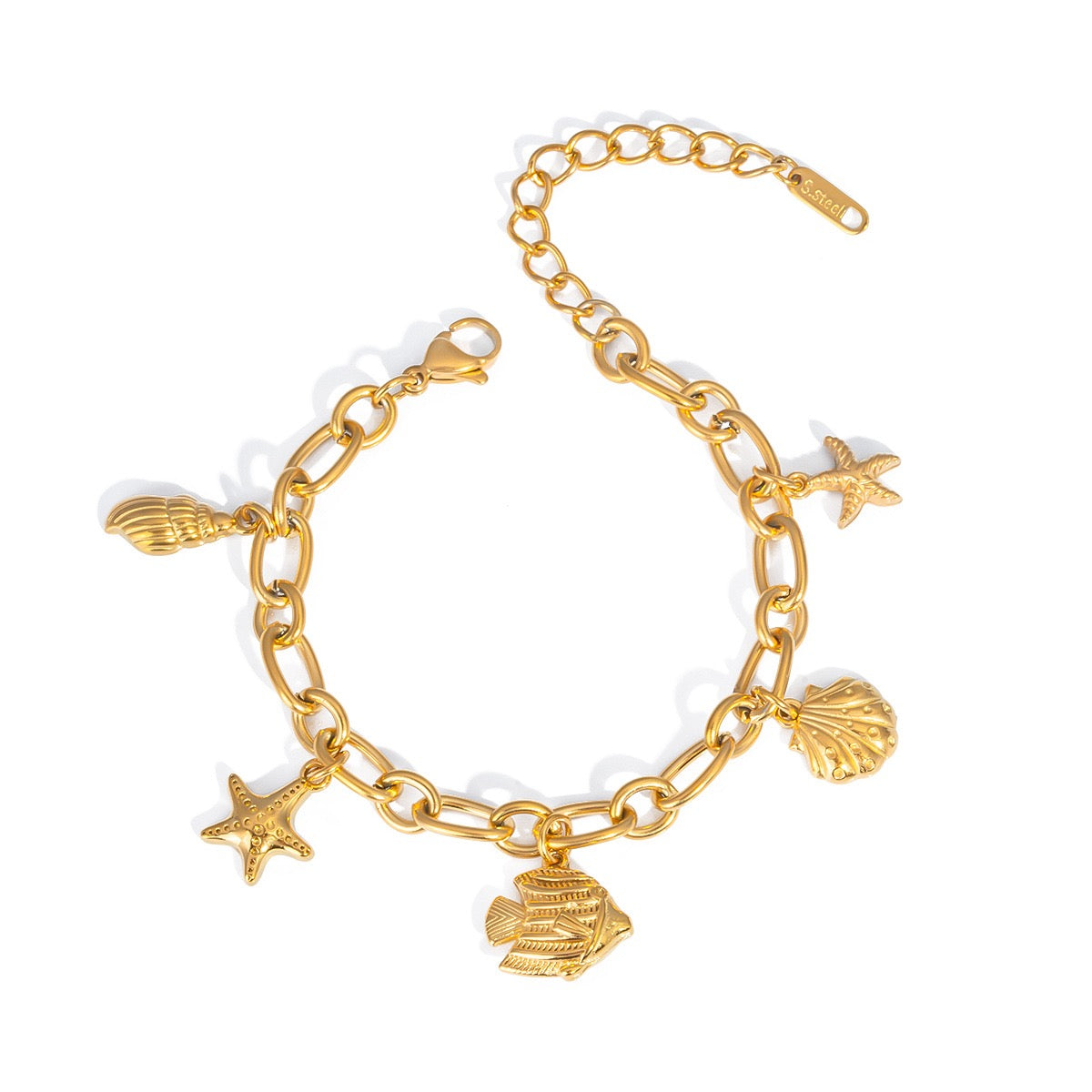 Ocean charm bracelets