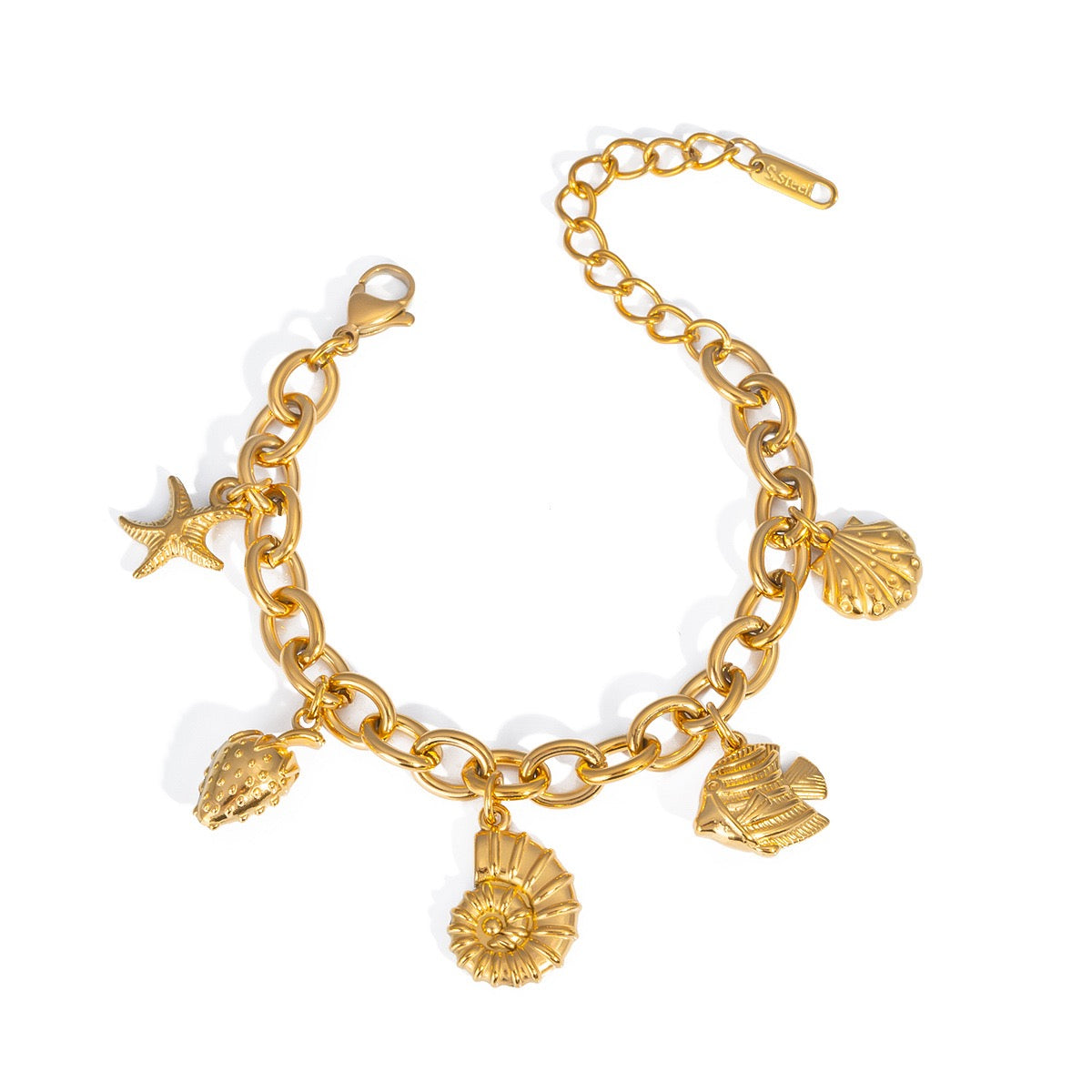 Ocean charm bracelets