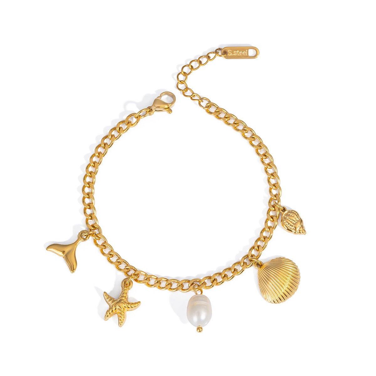 Ocean charm bracelets