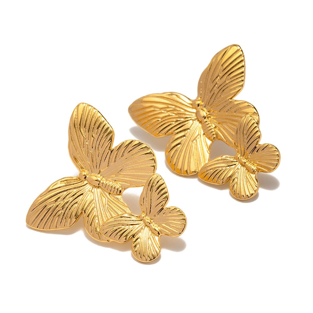 New Zealand Butterfly earrings