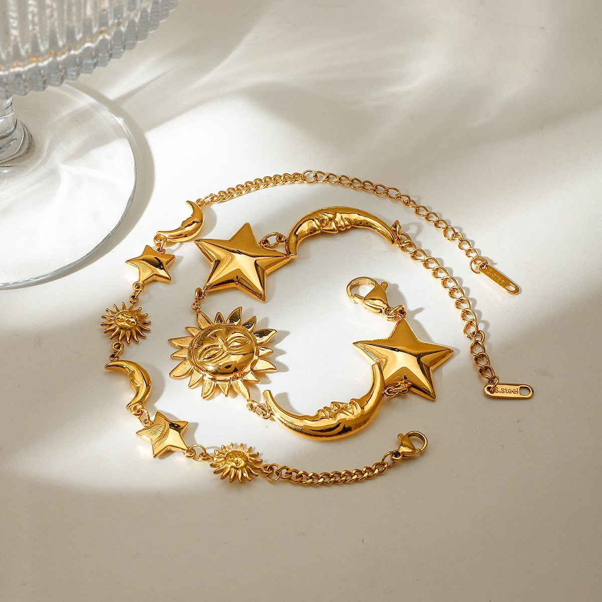 Mona Sun moon bracelet