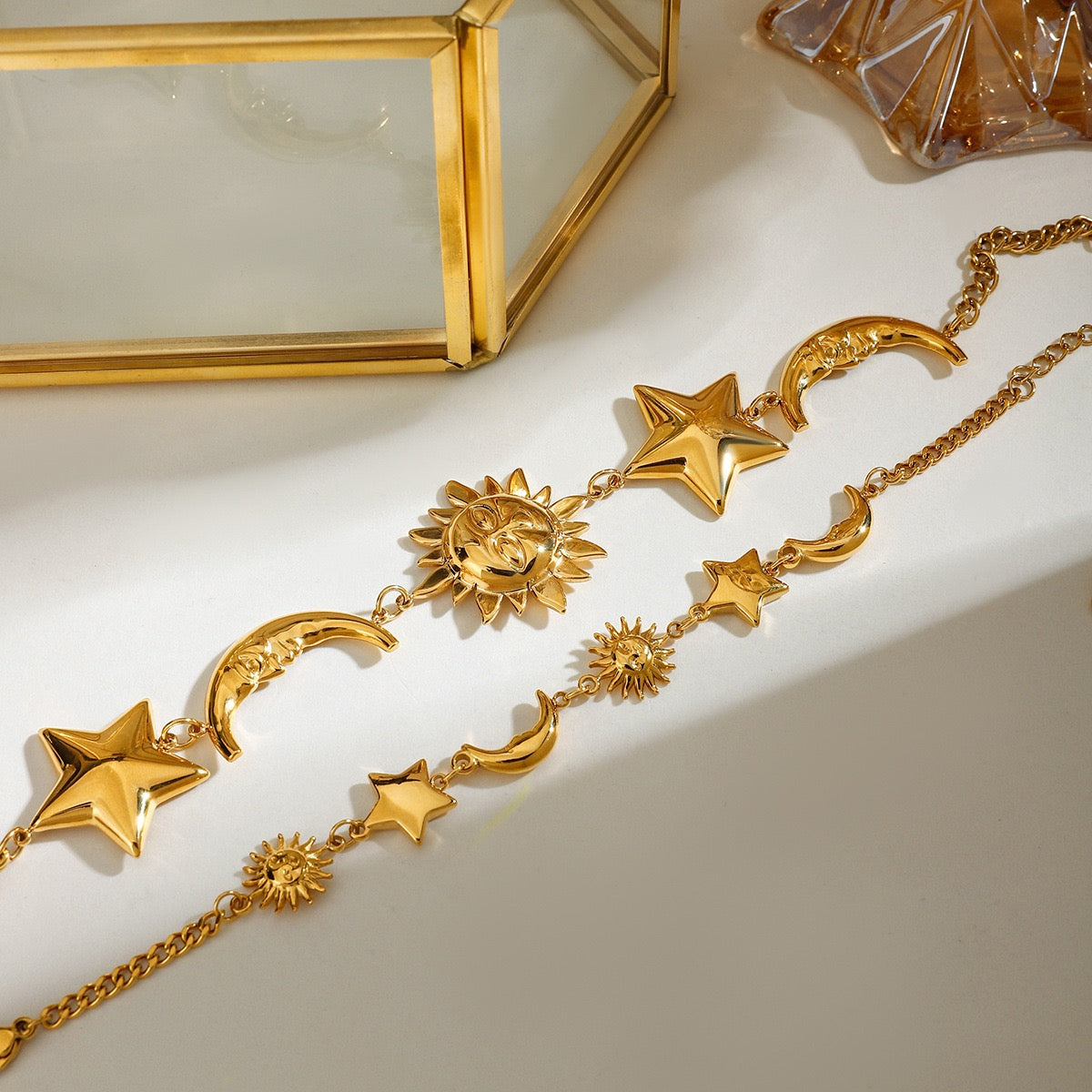 Mona Sun moon bracelet