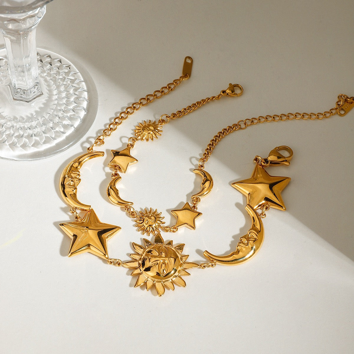 Mona Sun moon bracelet