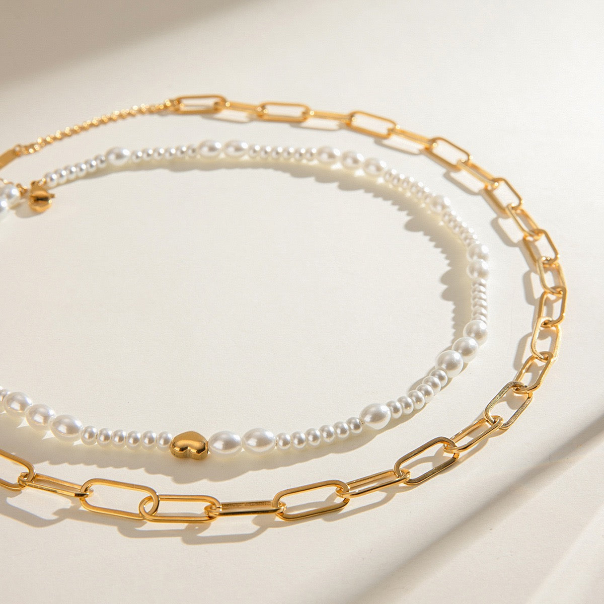 Steven Statement chain necklaces