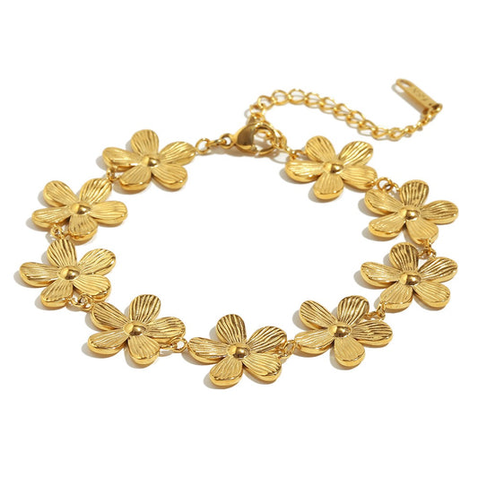 Flower bracelet